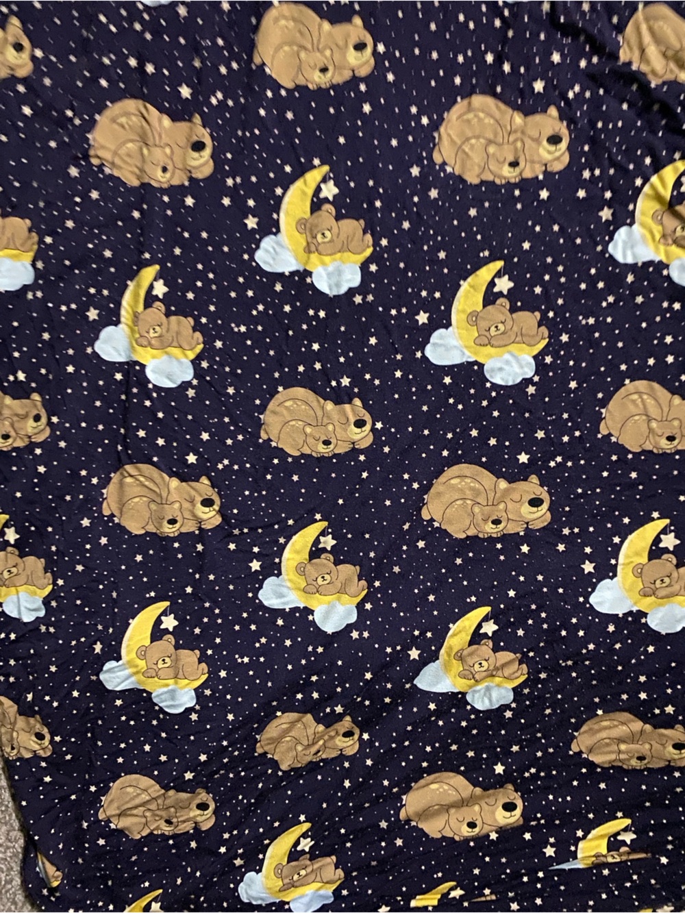 Bamboo crib sheet EUC